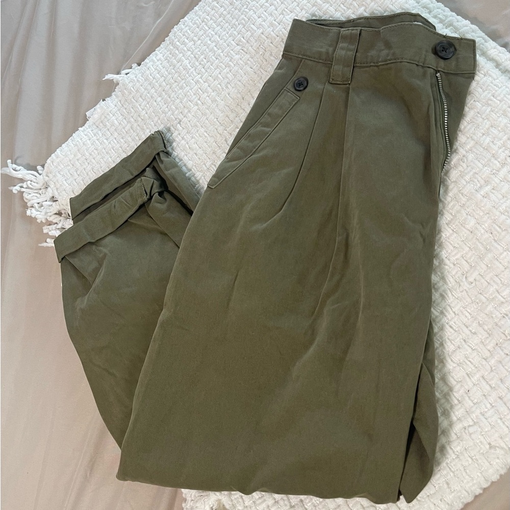 Green Topshop Pants